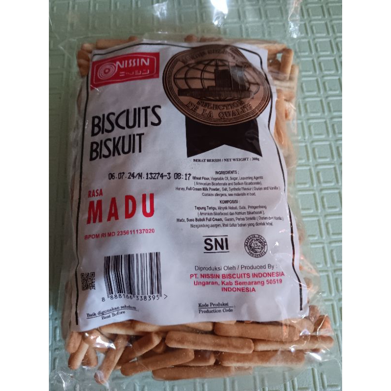 

Biscuits Madu 300g