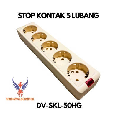 KLP-STOP KONTAK 5 LUBANG COLOKAN LISTRIK STOP KONTAK TANPA KABEL