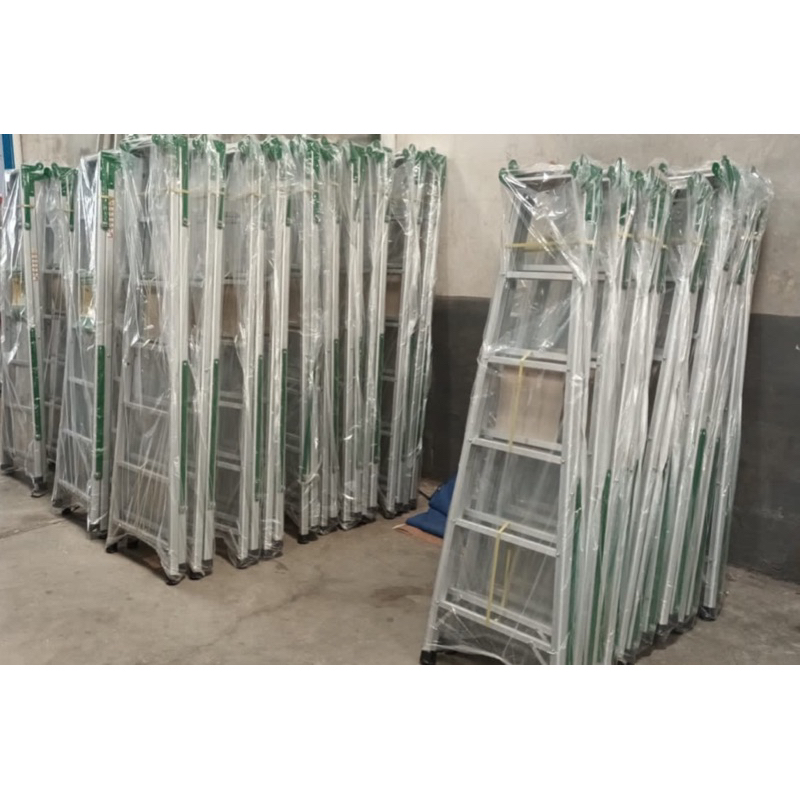 Tangga BI Lipat Aluminium Merk Caltex AWET BERKUALITAS