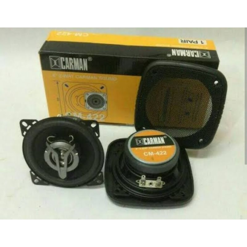 Speaker coaxial 4 inch Speaker mobil 4 inch ada tweeter