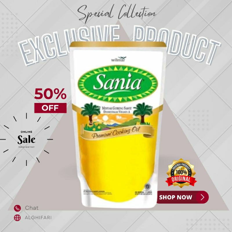 

Sania Minyak Goreng Pouch 1 L Jatim madiun