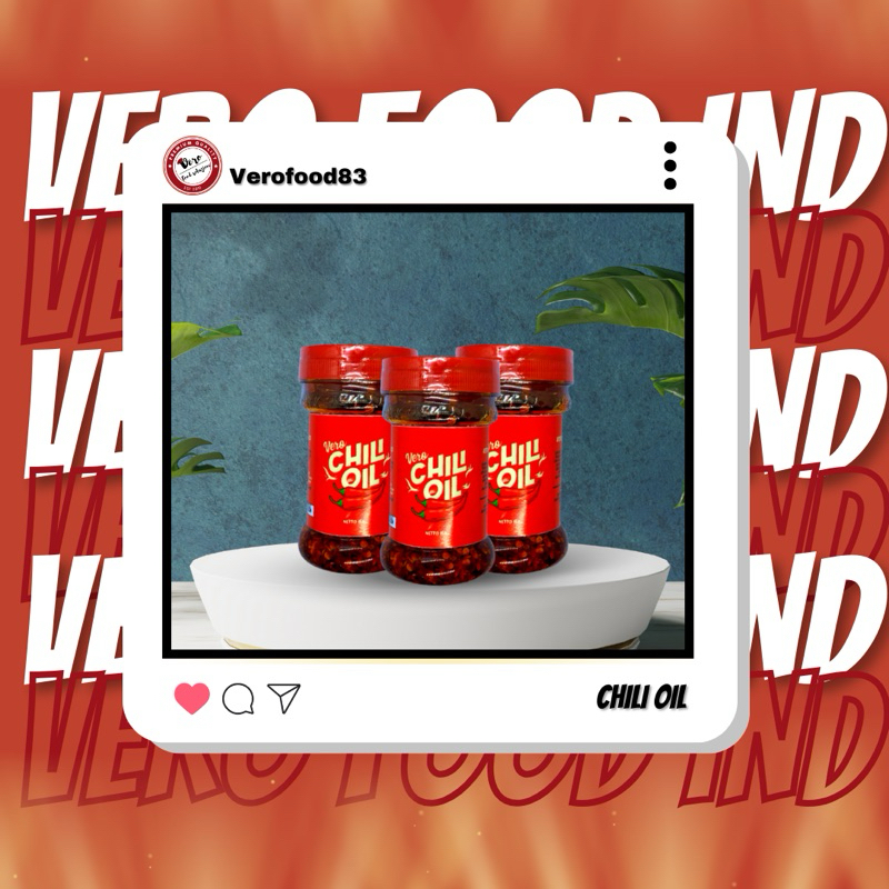 

Vero Chili Oil / chili oil homemade - minyak cabai 150ml