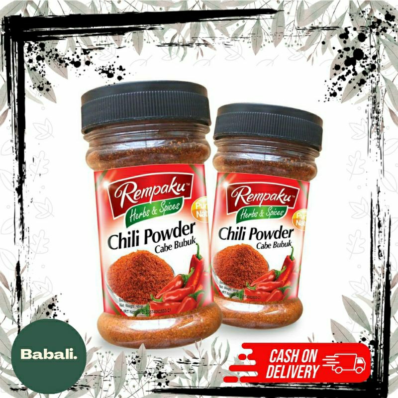 

REMMPAKU CHILI POWDER CABE BUBUK SUPER PREMIUM QUALITY 65 GR