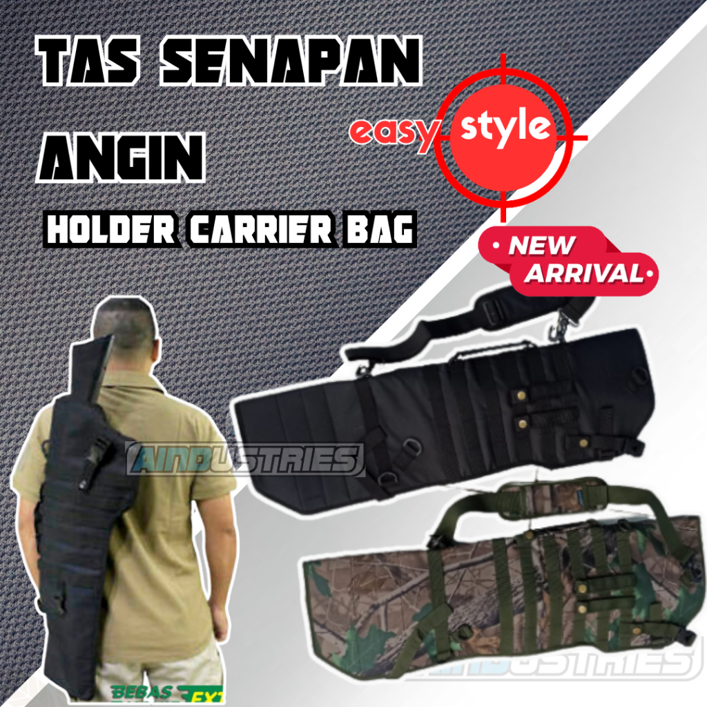 Tas PCP uklik multipump panjang bisa dilipat bahan kuat ringkas simpel