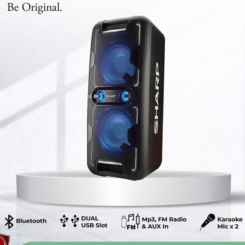 SHARP SPEAKER PORTABLE PARTY SYSTEM PS-930