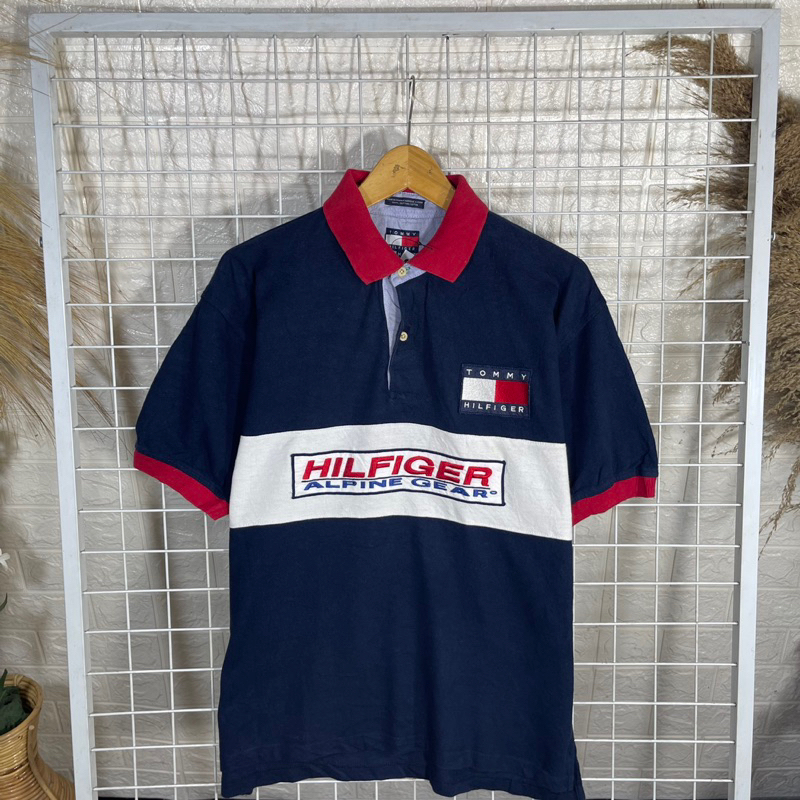 Kemeja polo Tommy Hilfiger big logo second
