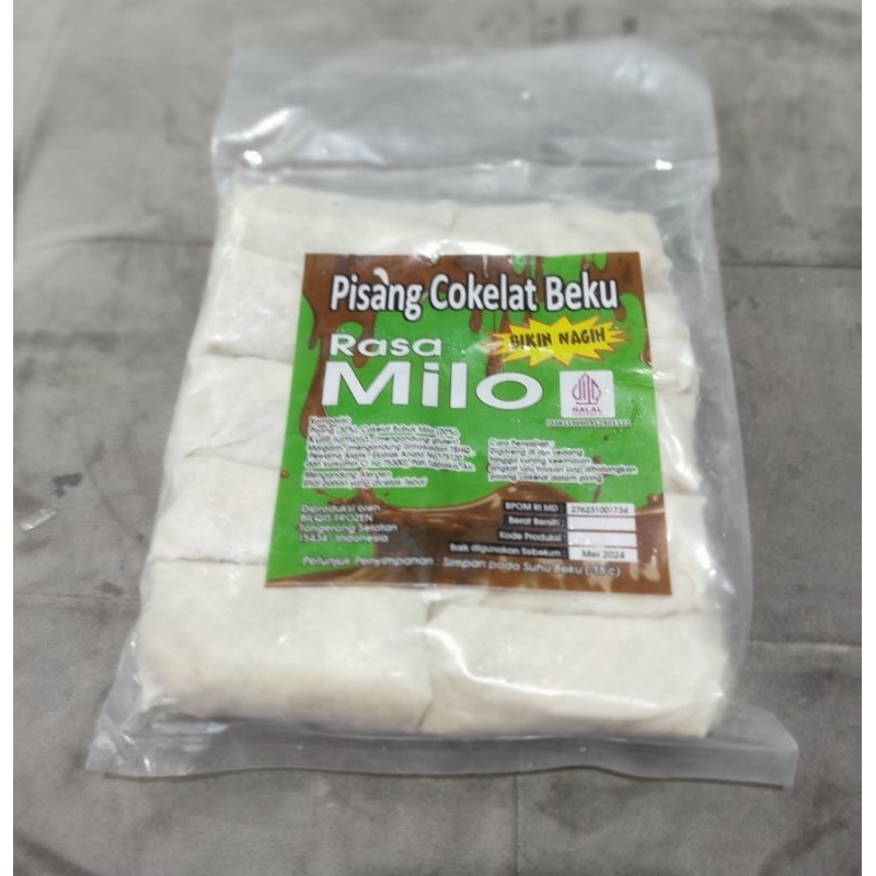 

Pisang cokelat milo isi 10pcs