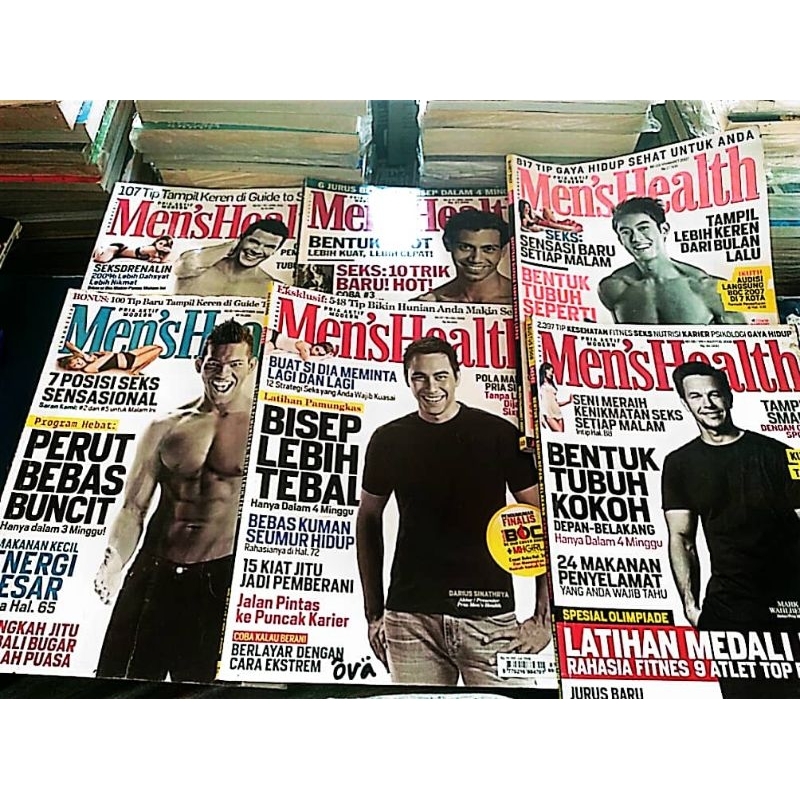 MAJALAH MEN'S HEALTH BEKAS