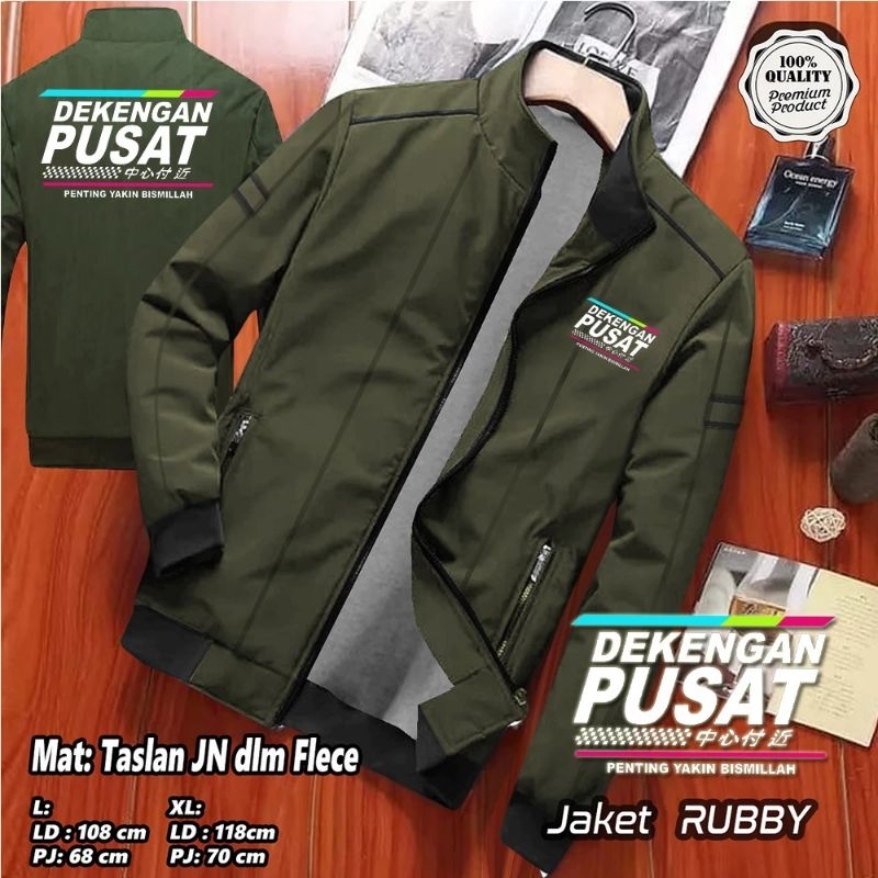 JAKET PARASUT DEKENGAN PUSAT / WINTER RUBY