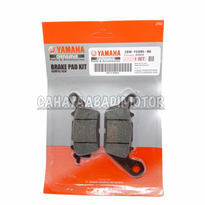 KAMPAS REM DEPAN MIO M3 / soul gt 125 diskpad rem mio m3 / gt 125