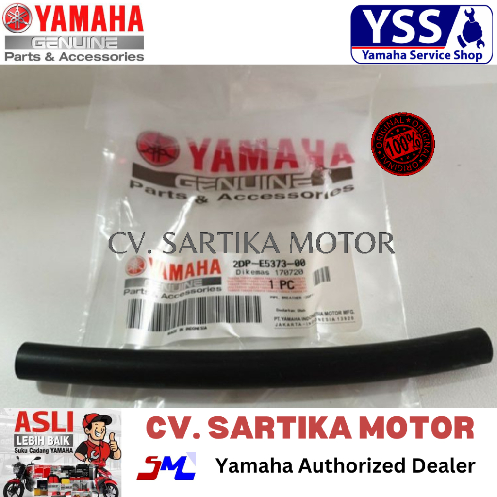 Selang Hawa CVT NMAX Old / PIPE, BREATHER (2DP1) / 2DP-E5373-00
