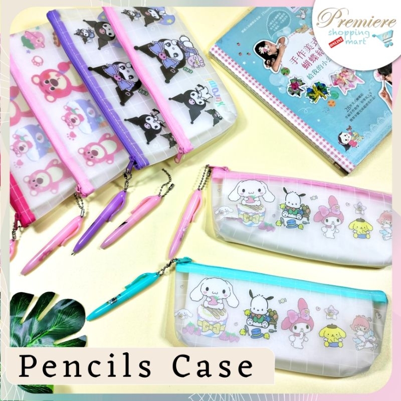 

Tempat Pensil Alat Tulis Aesthetic / Pouch Pencil Sanrio Serbaguna