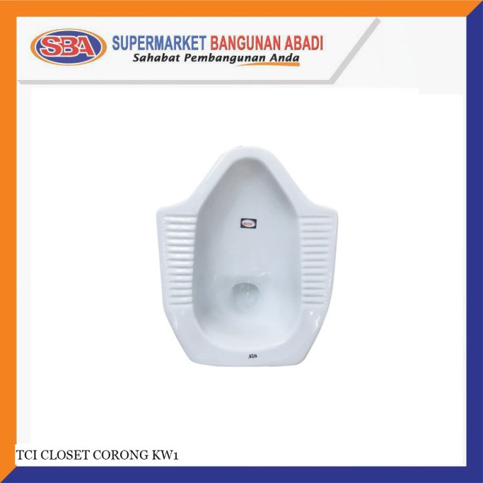 TCI CLOSET LANTAI DASAR / KLOSET JONGKOK KW1