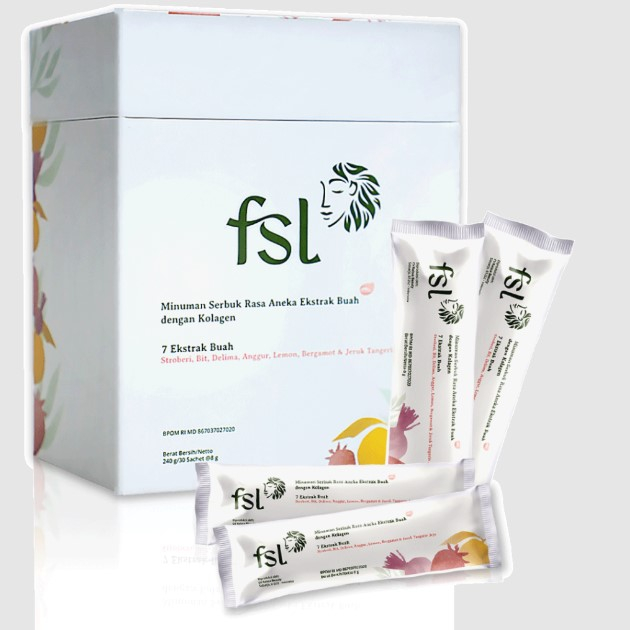 FSL Kolagen Drink Minuman Kolagen Extrak Buah Segar