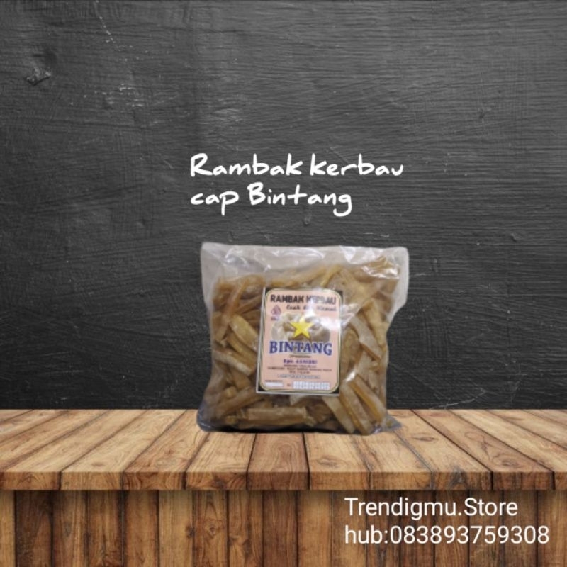 

Rambak Kerbau Cap BINTANG 1kg