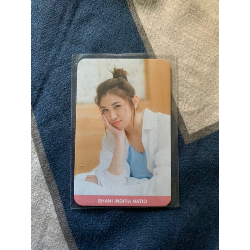 Photocard Shani Edisi Morning Call