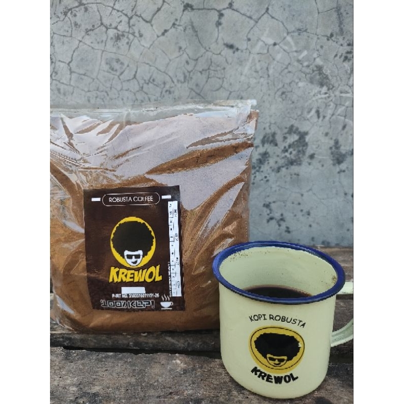 

kopi bubuk krewol 1kg | kopi hitam| robusta