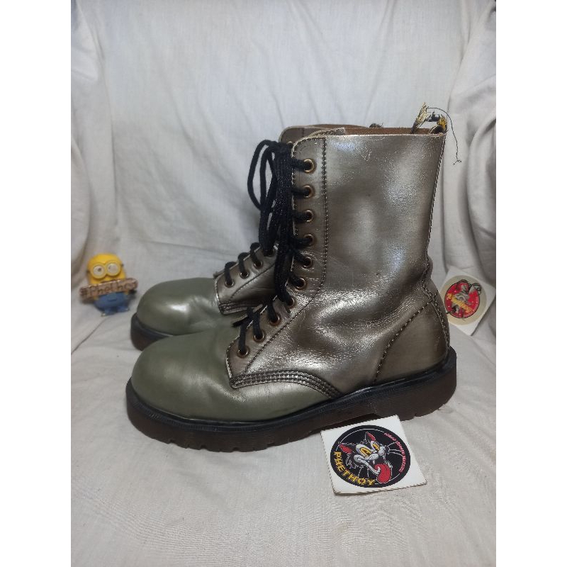 sepatu boots dr martens 1919 vintage black docmart oxblood marten england dm mods