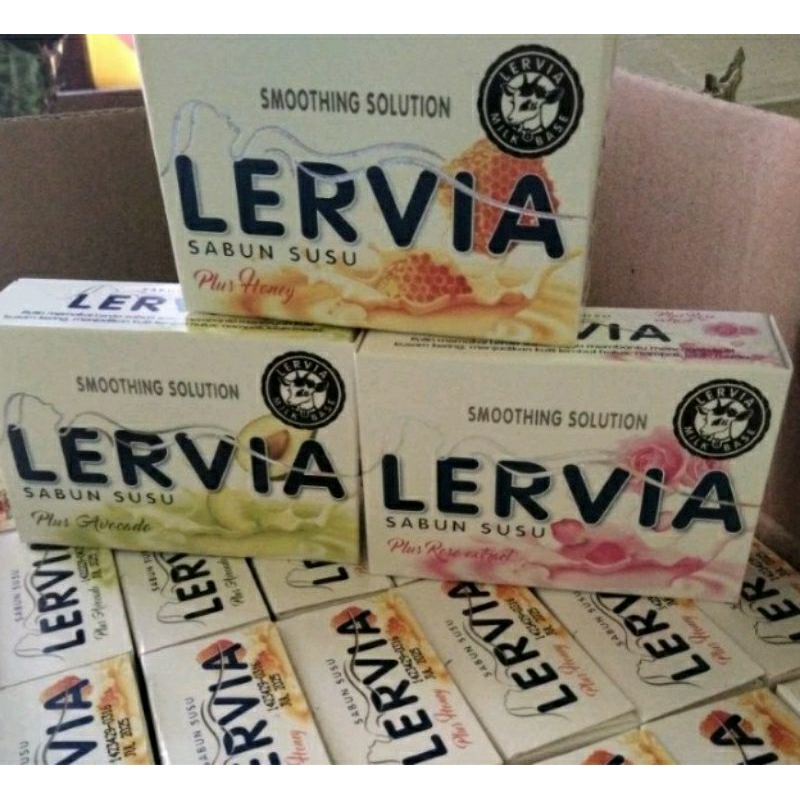 sabun lervia 4batang