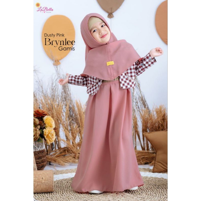 LABELLA-BRYNLEE OVERALL-SOFIA DRESS-MADEEHA DRESS-GAMIS-OVERALL ANAK 5-12th