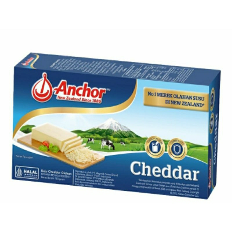 

keju anchor cheddar keju olahan