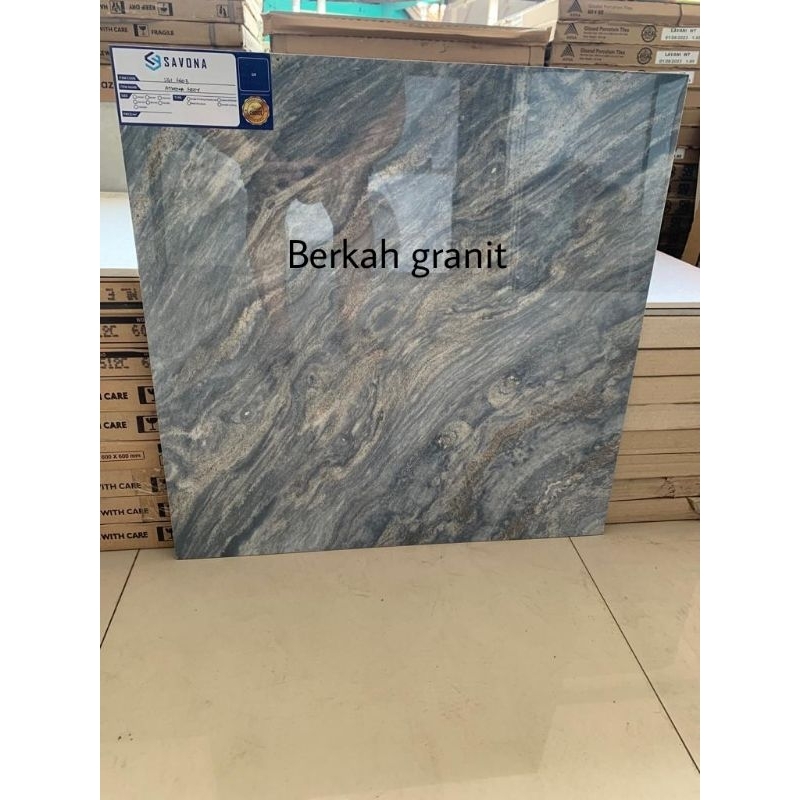 Granit lantai merk savona gress Athena grey 60x60 kw 1