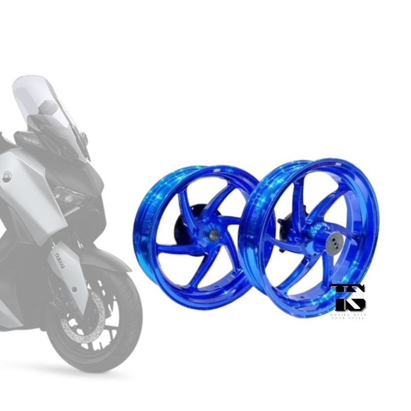 Velg Xmax Biru Velg Motor Xmax SR1 Blue For Yamaha Xmax Velg Motor Xmax Biru Original SR1