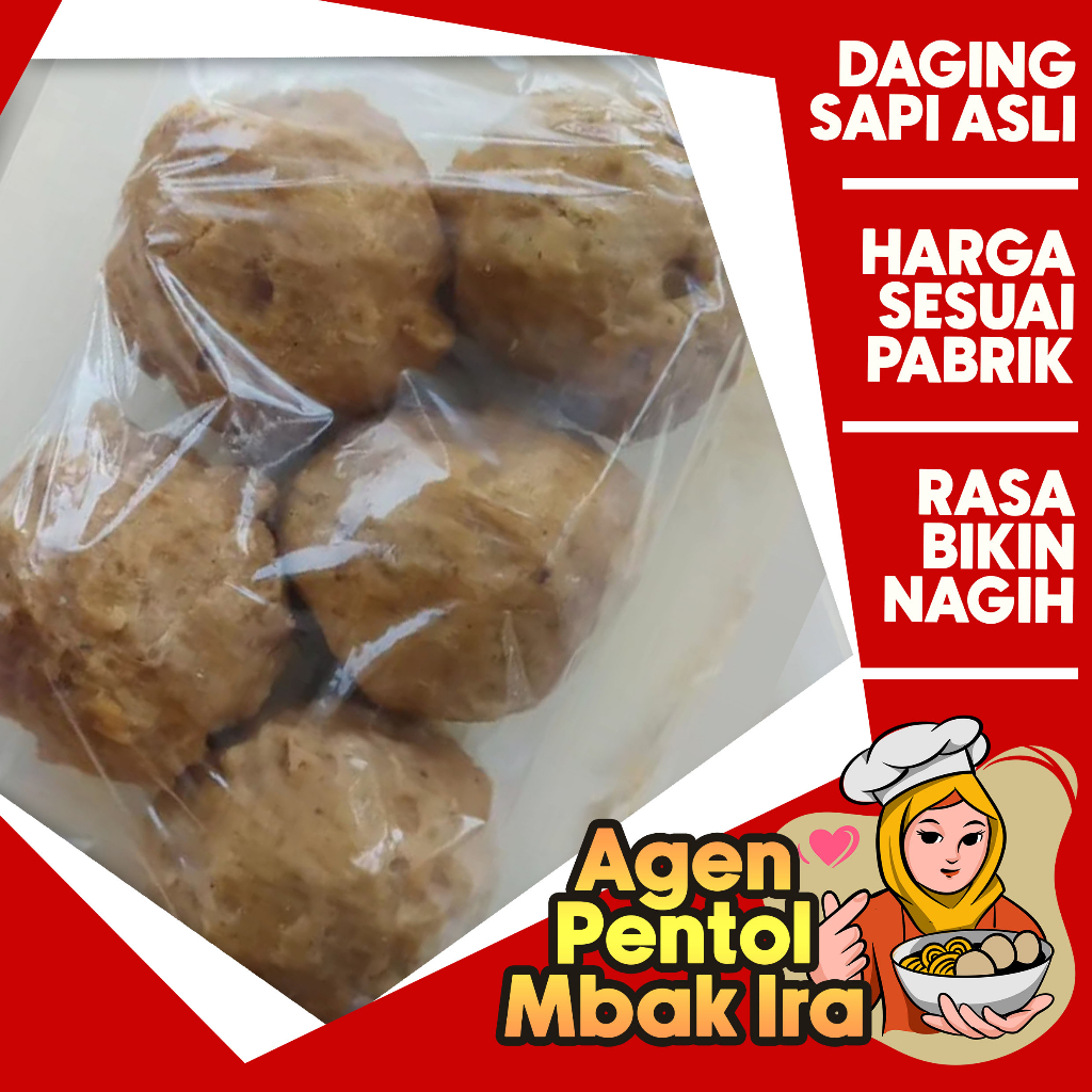 

Pentol Mbak Ira Jumbo Super Isi 5