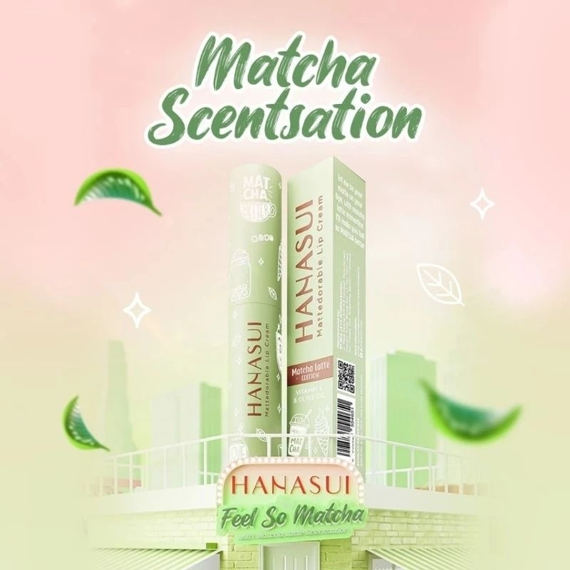 HANASUI Mattedorable LIp Cream Matcha Edition (LIP CREAM)