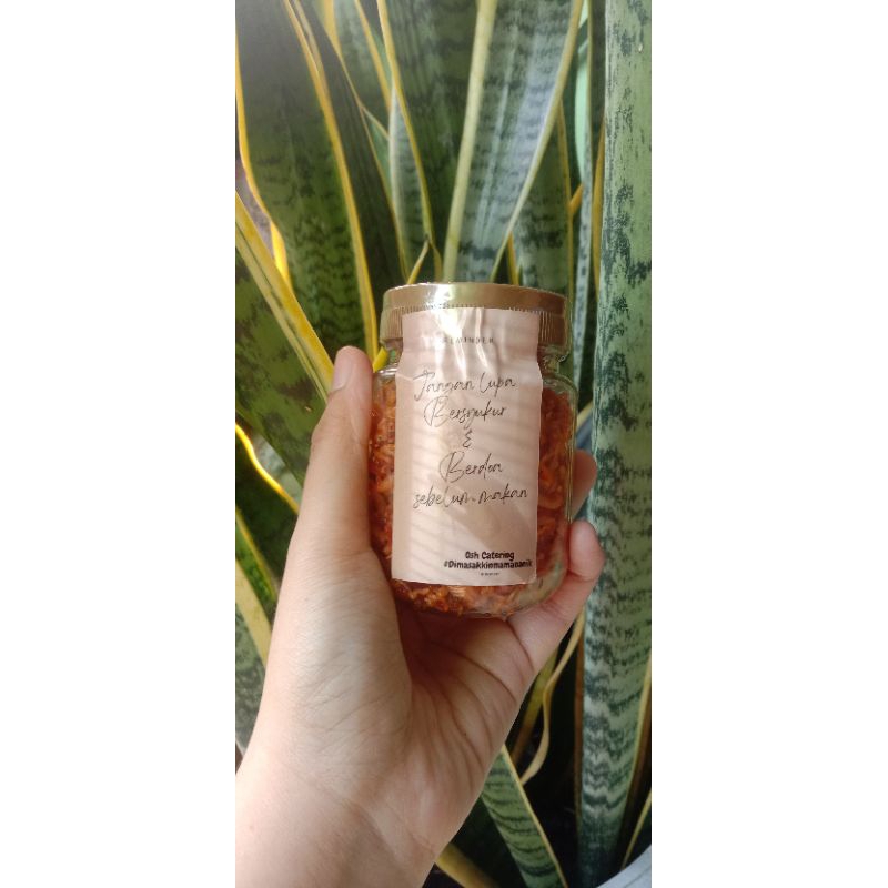 

Sambal ketrimi 150gr