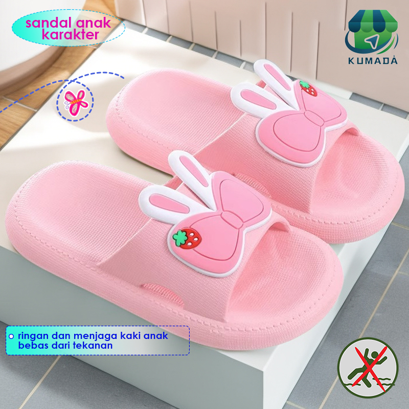 sandal anak/Sandal Selop/pola kartun yang lucu