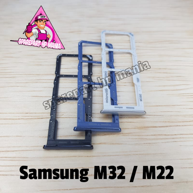 SLOT SIM TRAY SAMSUNG M32 M22 SIMLOCK SIMCARD TEMPAT SIM CARD SIMTRAY