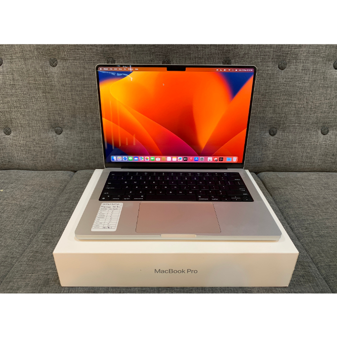 (FREE CASE) MACBOOK CHIP M1 PRO 2021 14 INCH SECOND ORIGINAL 100% FULLSET