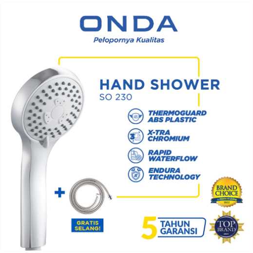 SHOWER MANDI SOWER KAMAR MANDI ONDA