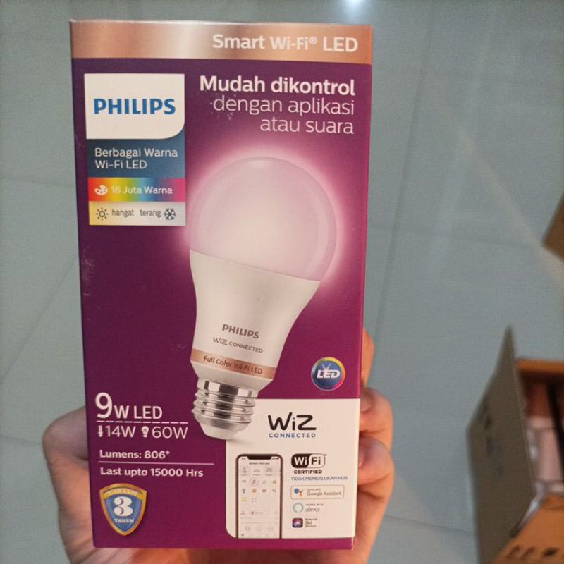 Philips Led Smart WI-FI 9W fitting E27