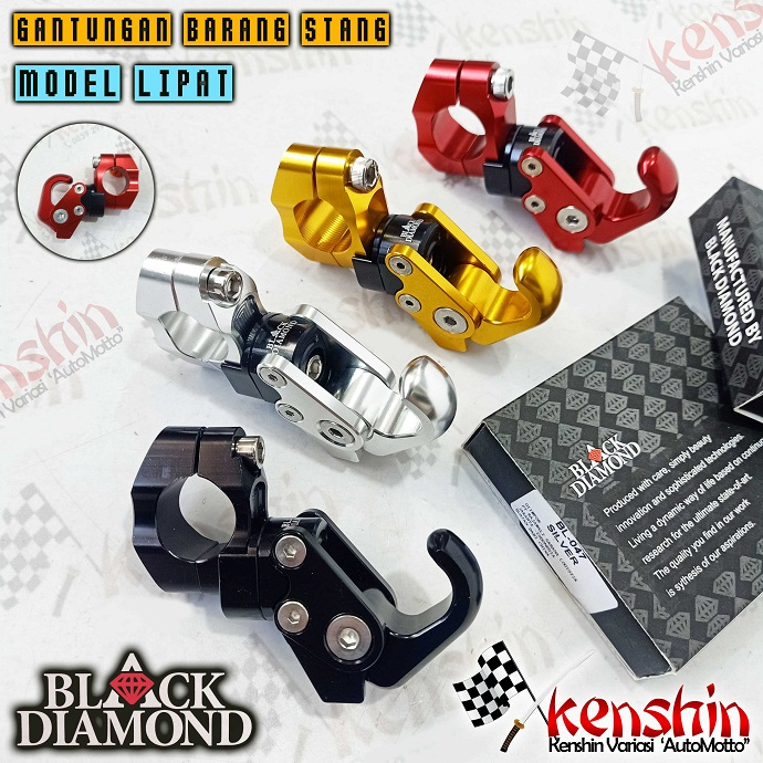 Gantungan Cantolan Barang Stang Sepeda Motor Lipat PCX ADV Scoopy Beat Alva Cervo One Polytron Fox R