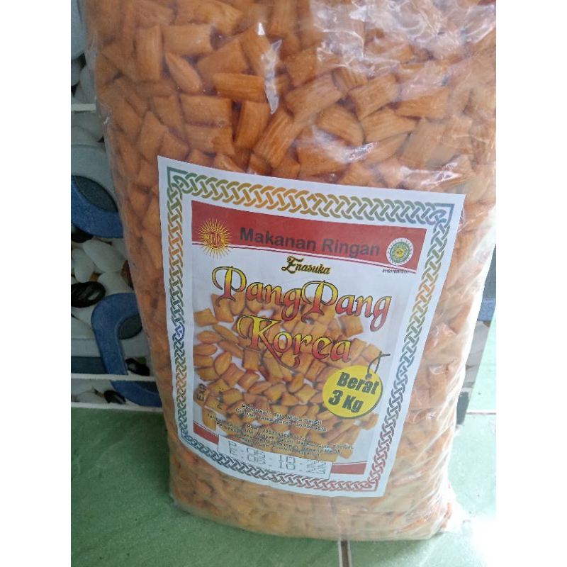 

pangpang Korea pedes manis//kue bantal 500gram