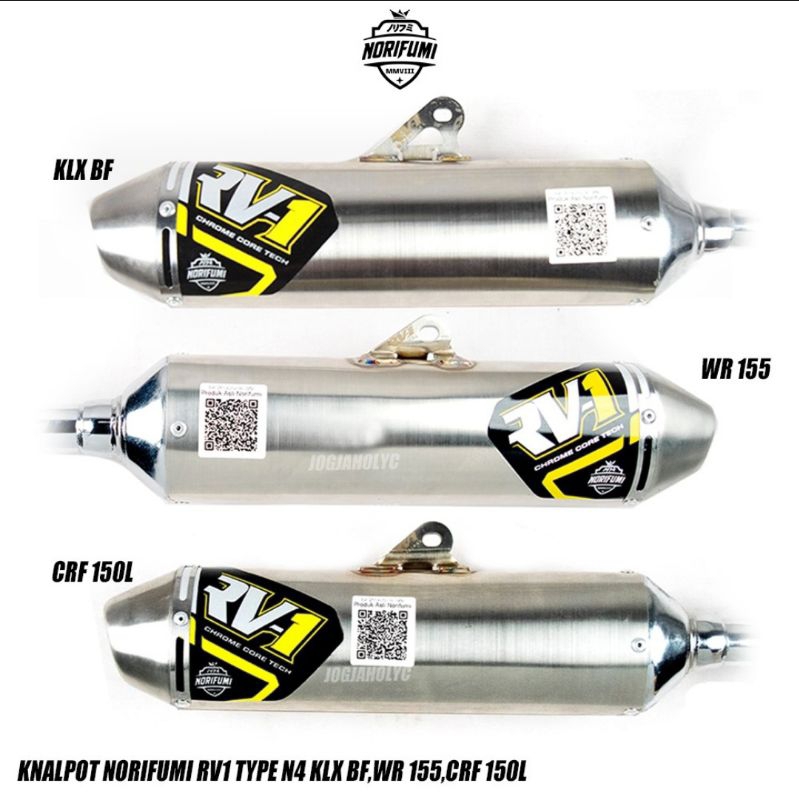 KNALPOT NORIFUMI RV1 TYPE N4