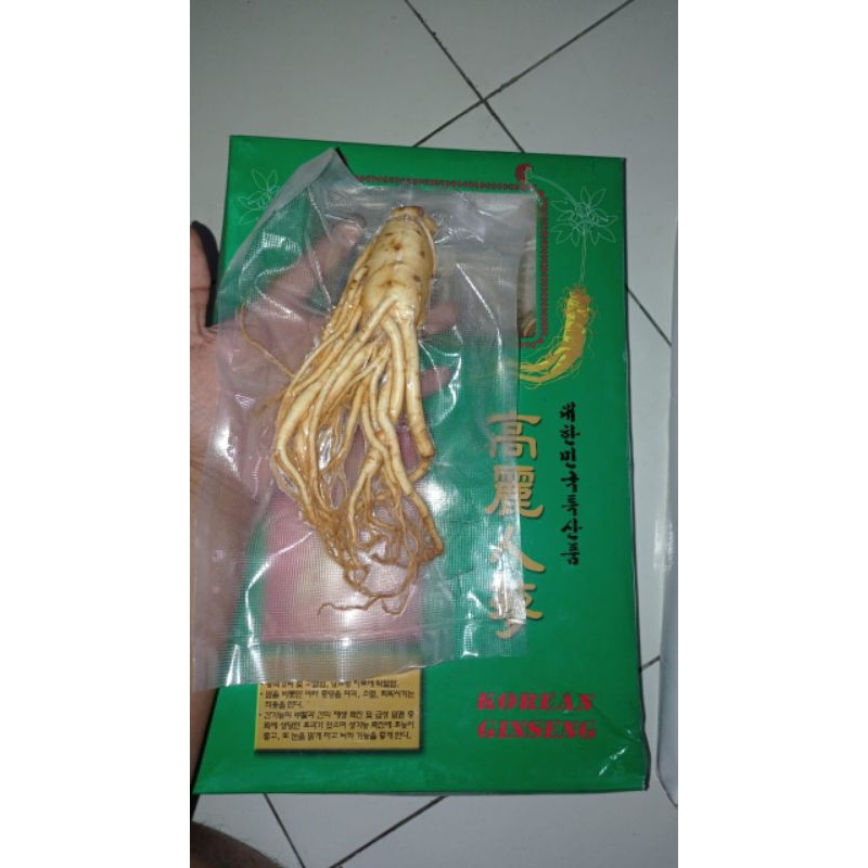 Akar GINSENG KOREA ASLI.ORIGINAL 75gr - 100gram