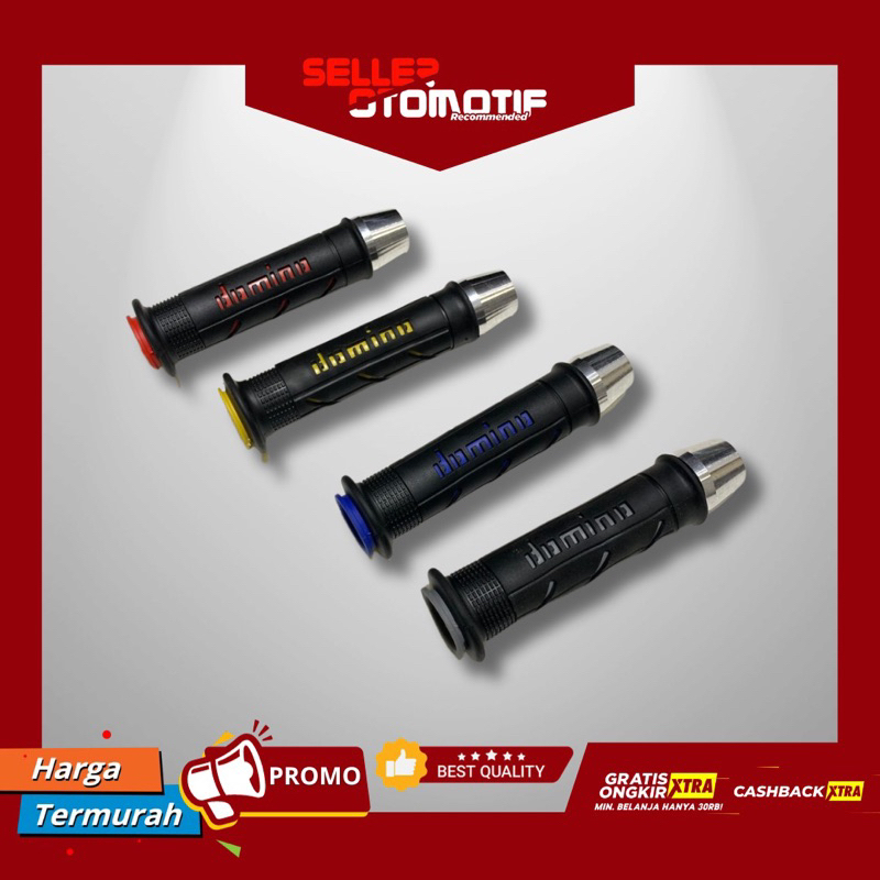 HANDGRIP DOMINO [PROMO] SET JALU PCX  TERMURAH UNIVERSAL SEMUA MOTOR