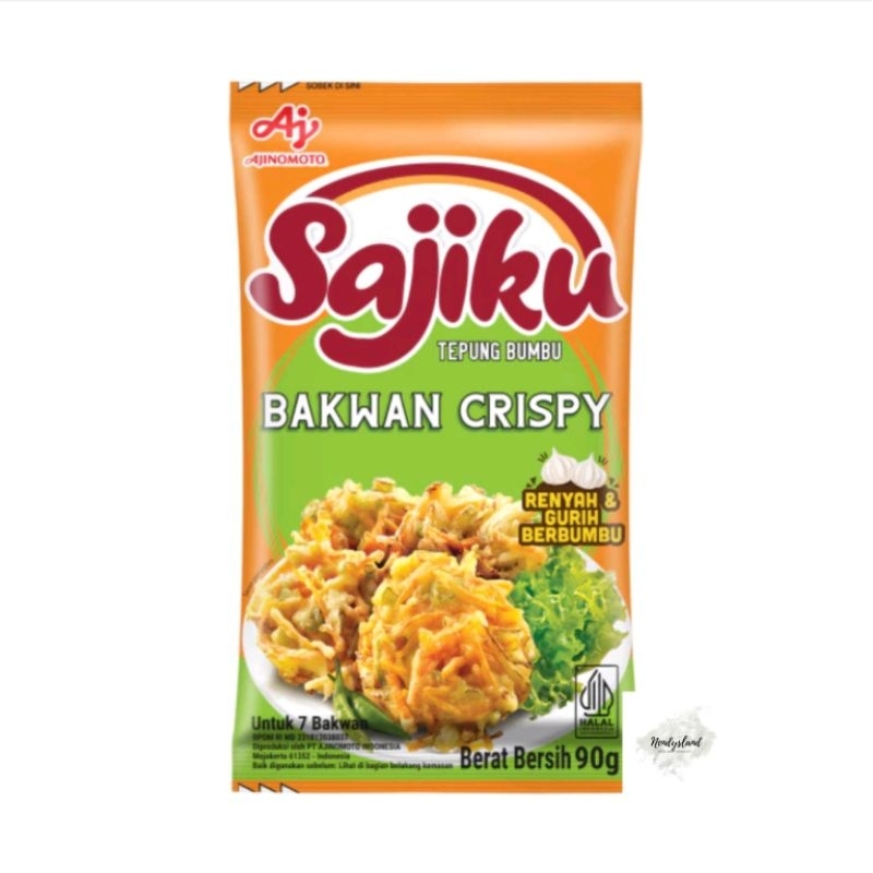 

Sajiku tepung bumbu bakwan crispy