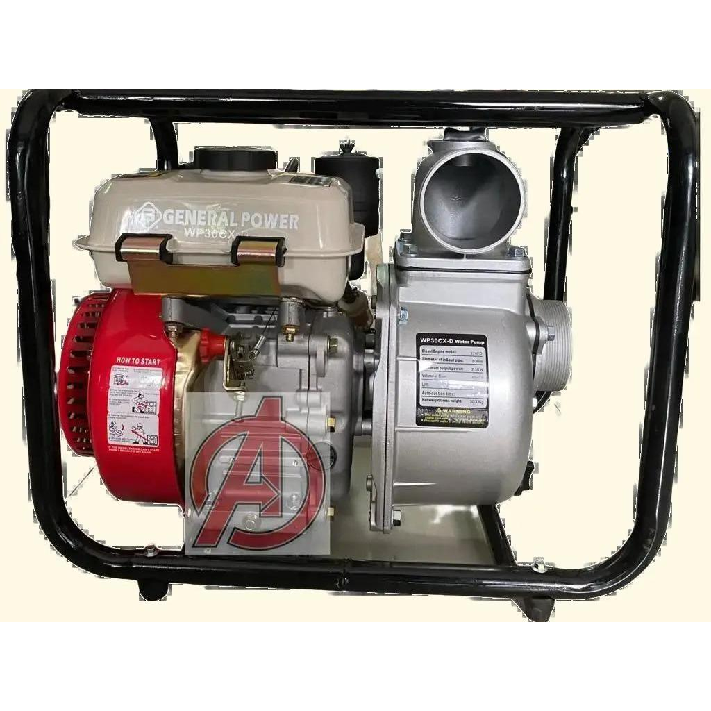 Pompa sawah/ Alkon General 3 inch engine diesel