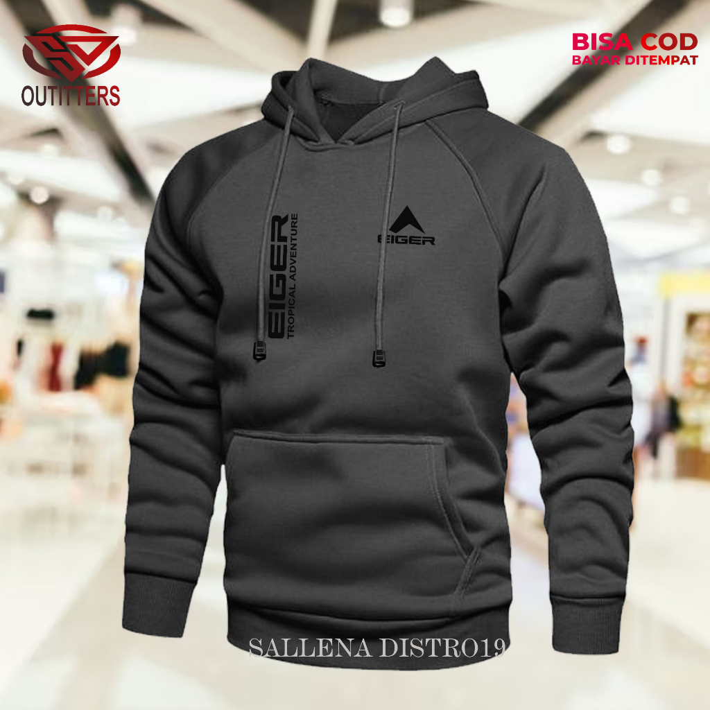 Sweeter Hoodie Jumper Premium 1205 Tropic Kirka Logo Hitam/ Unisex Pria/wanita termurah HOODIE JUMPE