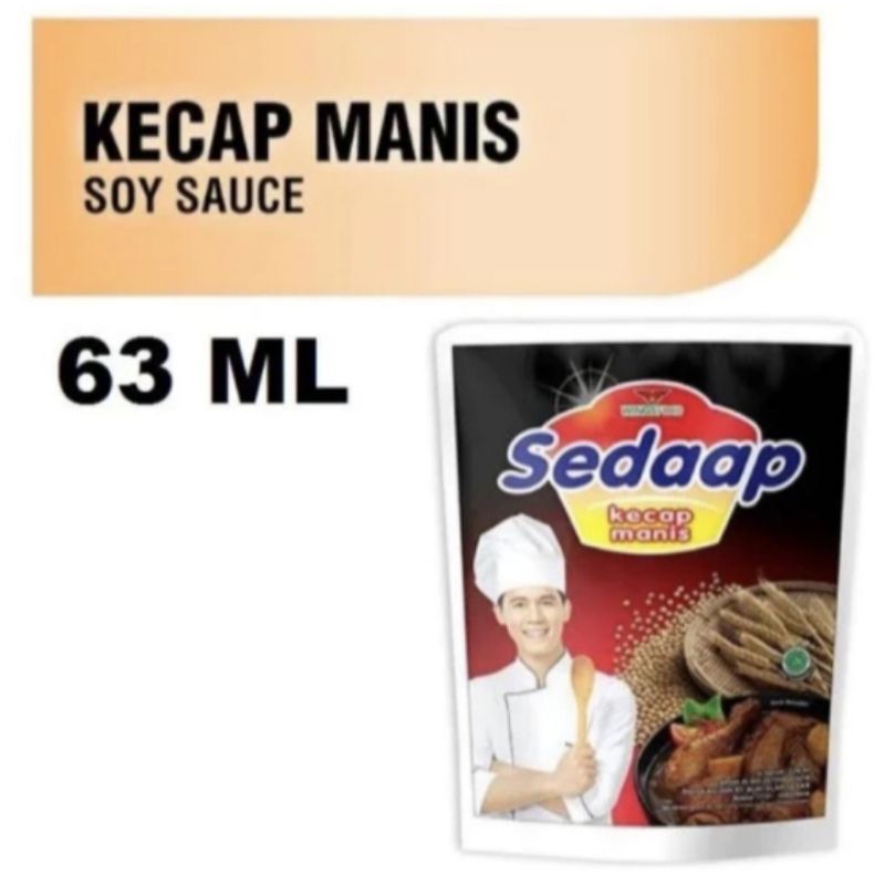 

Kecap Manis Sedaap 63 ml Refill