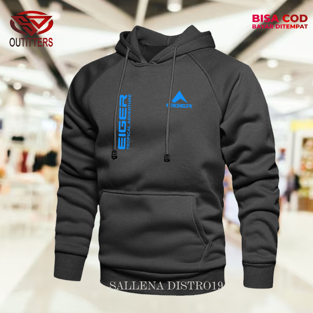 Sweeter Hoodie Jumper Premium 1205 Tropic Kirka Logo Sky blu/ Unisex Pria/wanita termurah HOODIE JUM