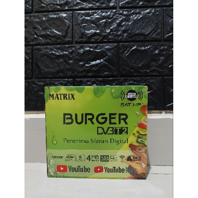 MATRIX BURGER DV3T2 Set Top Box