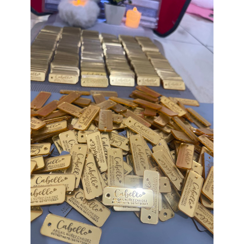 

LABEL AKRILIK/LABEL HIJAB 1x3cm GROSIR CHAT ADMIN