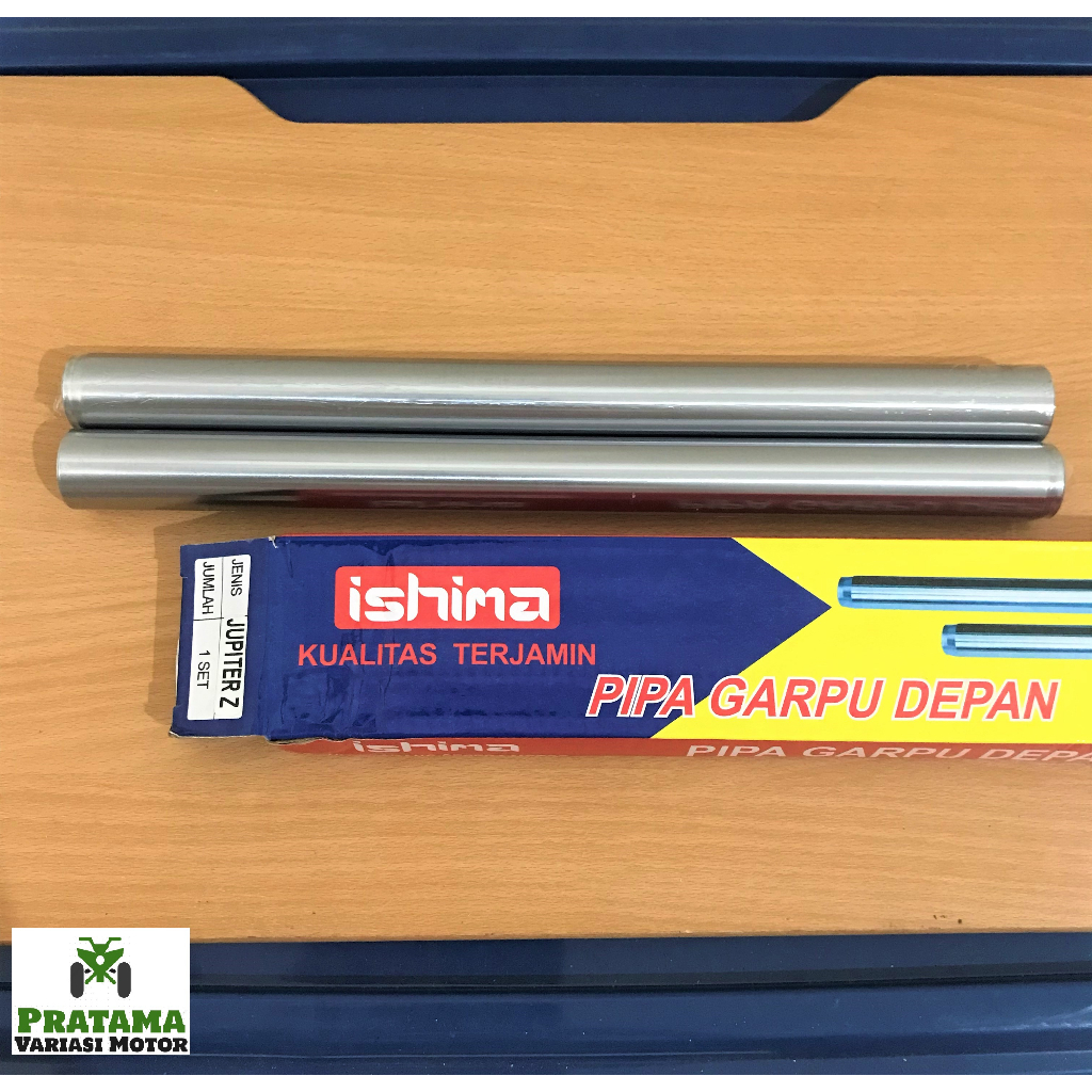 As Shock / Pipa Garpu Depan Yamaha Jupiter Z (Drat) (1 Pasang) Merek ISHIMA
