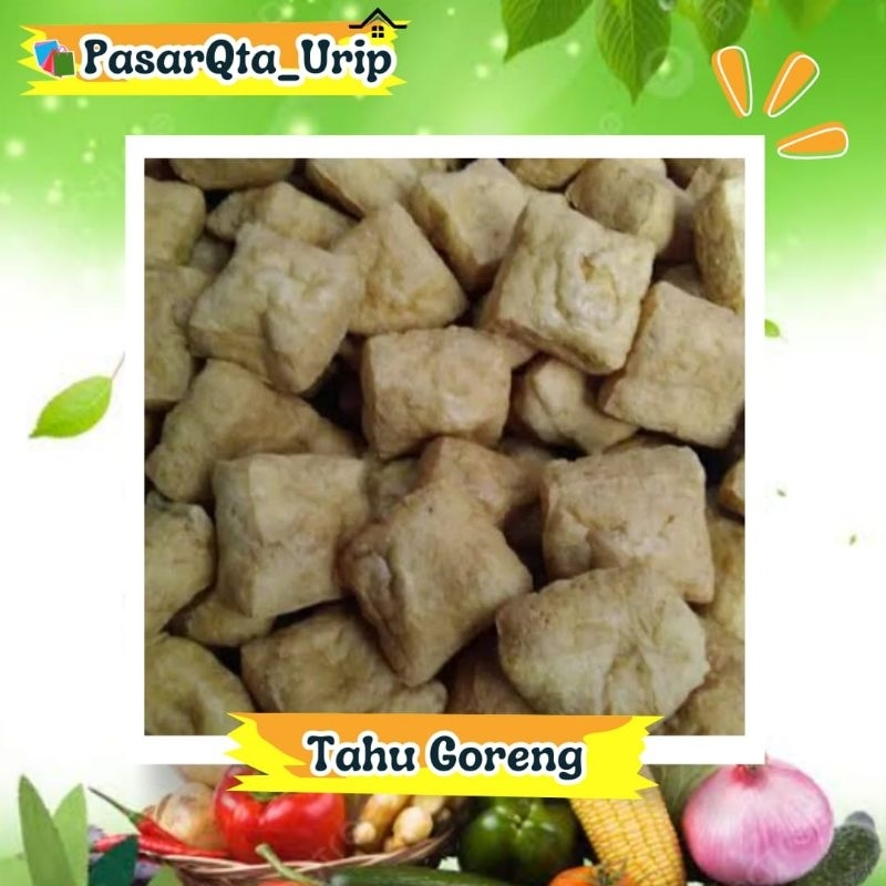 

Tahu goreng kosong 20biji / Pasar online makassar