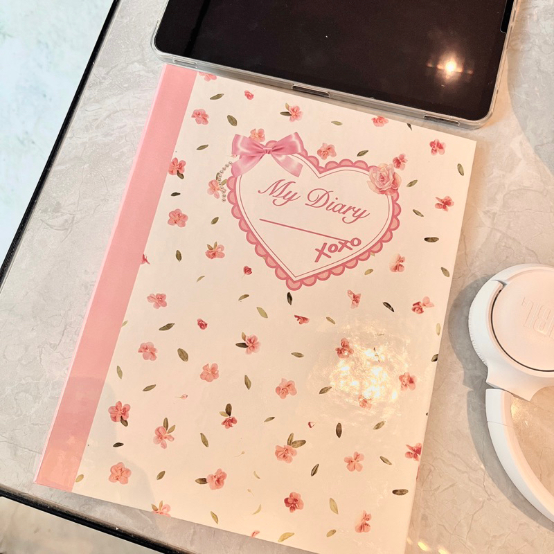 

PINAY | Binder A5/B5/A4 Coquette Floral Flower 30 Ring Loose Leaf Photocard Collector Aesthetic Murah 2 Ring 3 Ring